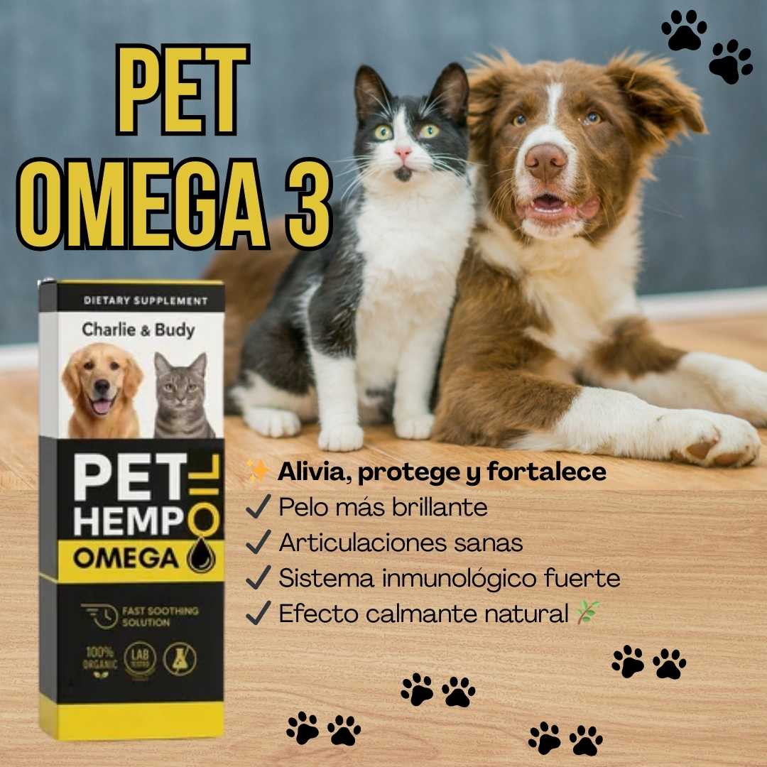 Pet Hemp Omega Oil® – 30ML