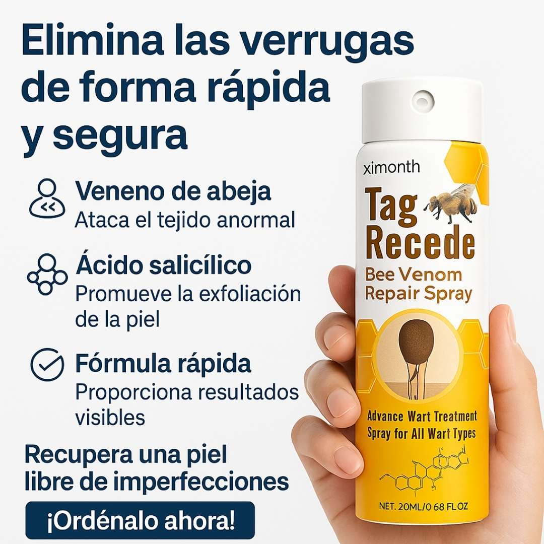 Eliminador de Verrugas 2x1 Tag Recede Spray®