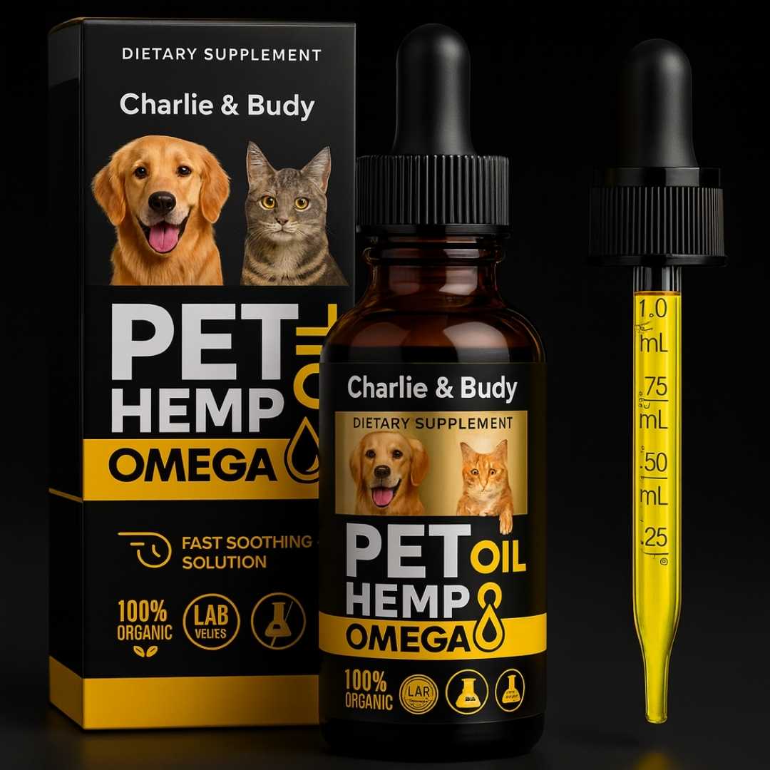 Pet Hemp Omega Oil® – 30ML