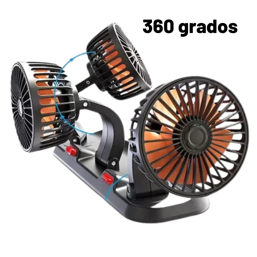 Ventilador Triple Para Carro❄