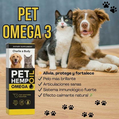 Pet Hemp Omega Oil® – 30ML