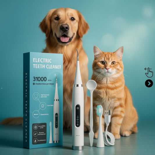 Cepillo Removedor de sarro Eléctrico 3 en 1 -Mascotas Pro Max®