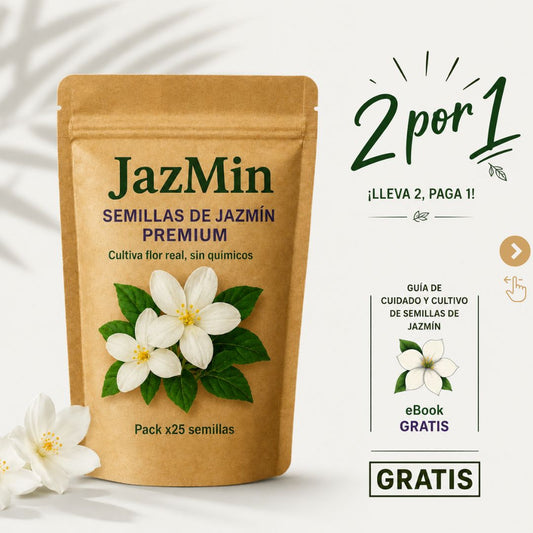 Semilla de Jazmín 2X1 - JazMin® Aroma natural en todo tu hogar