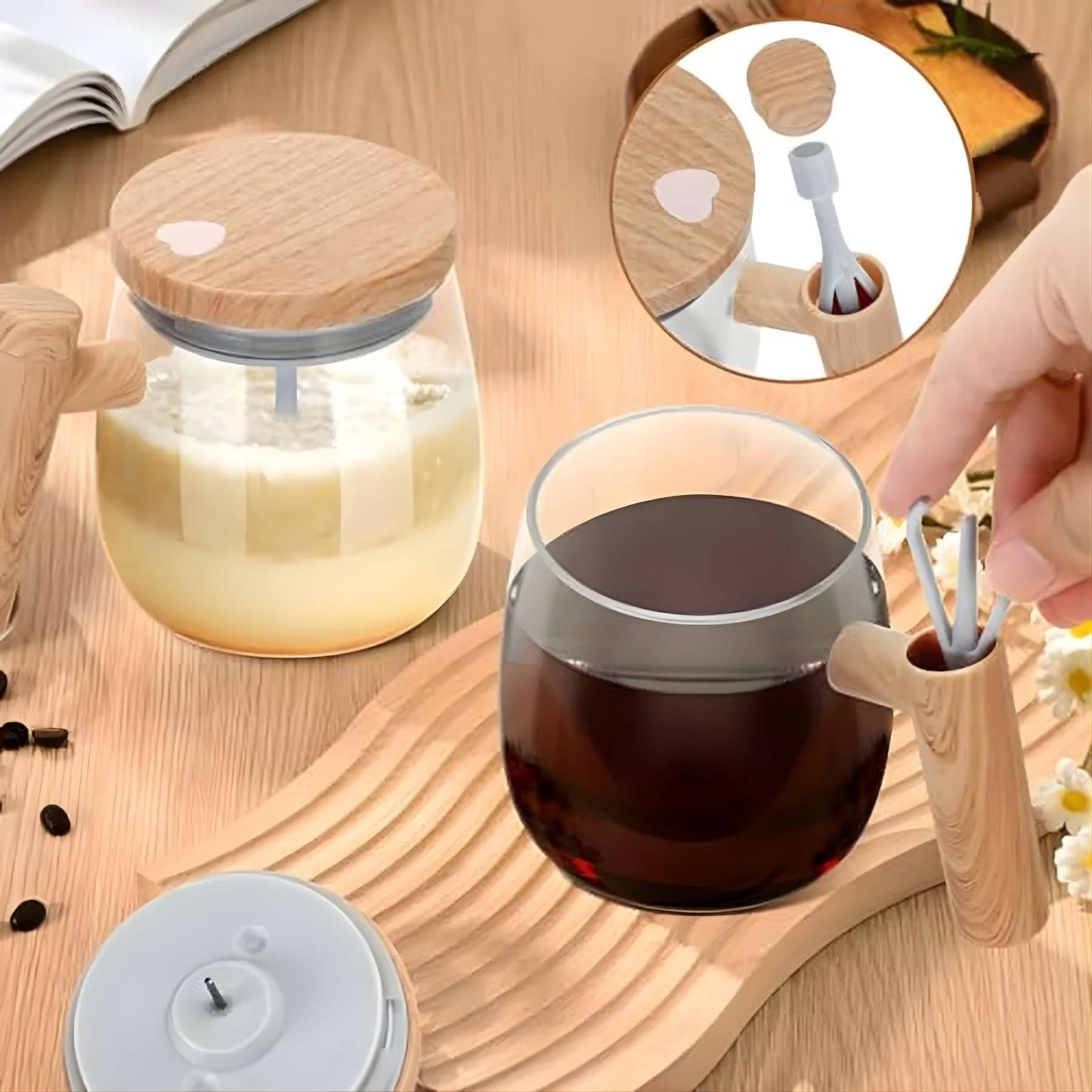 TAZA MEZCLADORA® SIN GRUMOS. SIN ESFUERZO. EN 5 SEGUNDOS