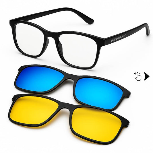 🕶️ Uvision® – Gafas Magnéticas 3 en 1 con Filtro UV