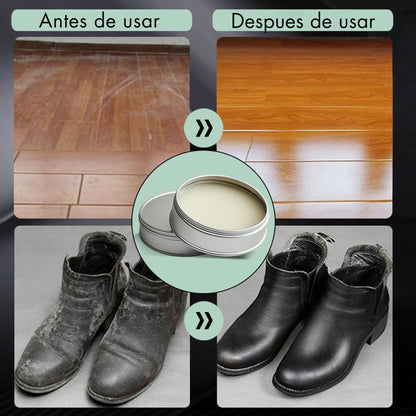 Crema renovadora de cuero y madera FIXLEATH®- 80 G.