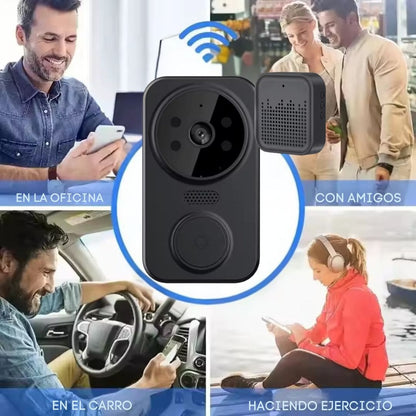 Ring Master® Timbre Inteligente Con Camara