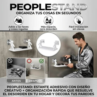 Estante  Moderno personita  2X1 PEOPLESTAND®