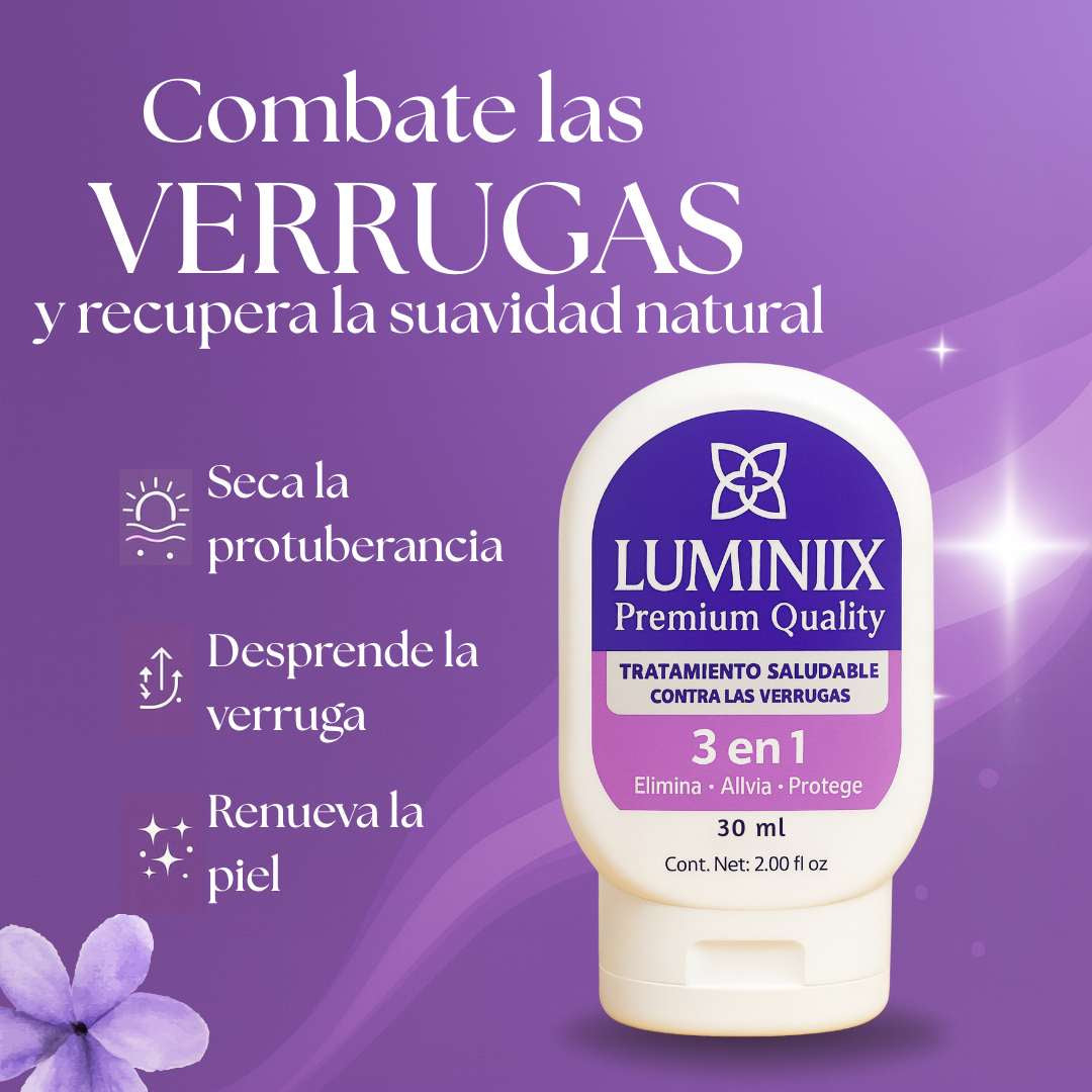 Eliminador de Verrugas-Luminiix.®-UNICOS DISTRIBUIDORES DEL ORIGINAL