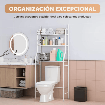 Estante Organizador Para Baño o Lavadora METALICO®🚽🧺
