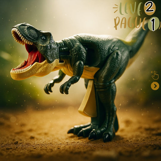 Dino Zaza Original con Sonido® 2x1-Donde empieza la diversión jurásica.