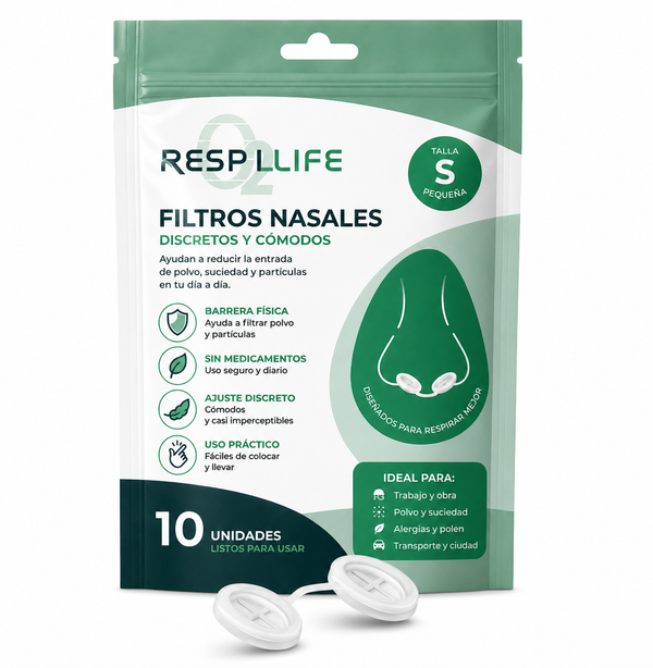Respira Tranquilo Filtros Nasales Invisibles