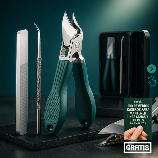Kit corta uñas profesional 3 en 1® -Preciso y Seguro