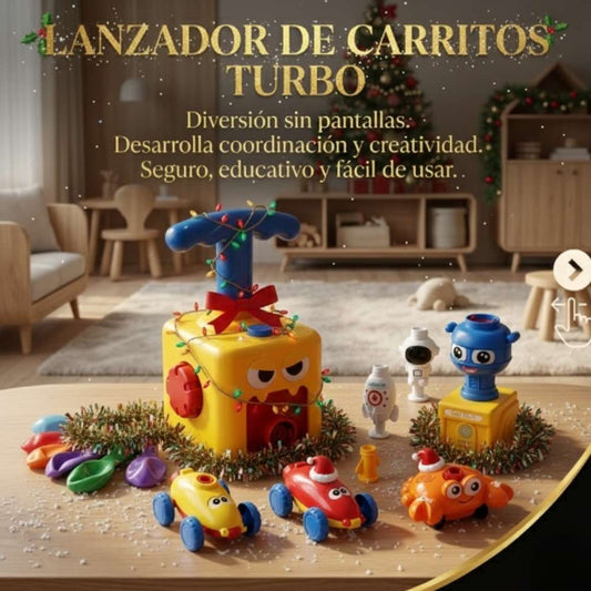 Lanzador de Carritos Turbo💨🚗
