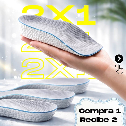 Plantillas de Altura Ortopedicas 2X1 FEETTALL®