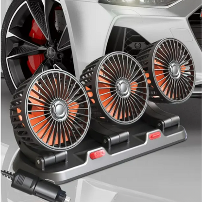 Ventilador Triple Para Carro❄