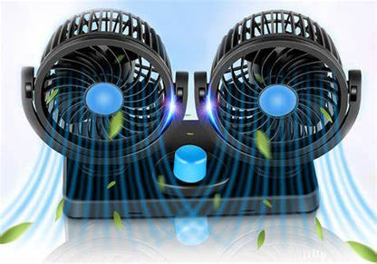 Ventilador Doble para Carro❄